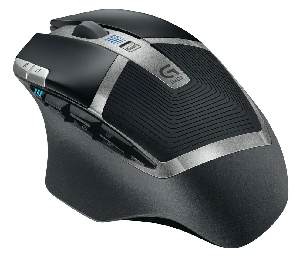 

Logitech G602 Games Mouse, Right-hand, RF Wireless, 2500 DPI, Black Gaming Mice