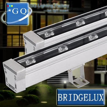 Светодиодная настенная лампа DMX512 RGB прожектор теплого белого света для сада и