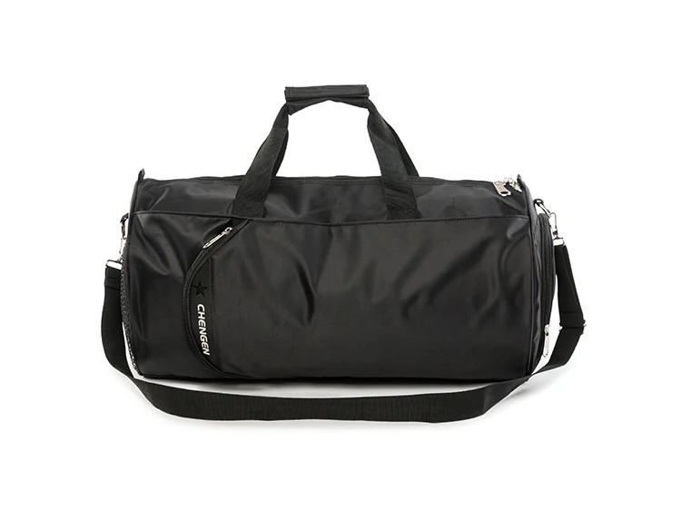Вместительные сумки на плечо для женщин и мужчин, многофункциональные портативные спортивные сумки для путешествий, тренажерного зала, фитнеса, тренировочные туфли, баскетбольная сумка - Цвет: black small