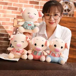 22 см свинья милое симпатичное животное куклы Мягкие плюшевые игрушки высокое качество для сна подарок на день рождения для девочки ребенок