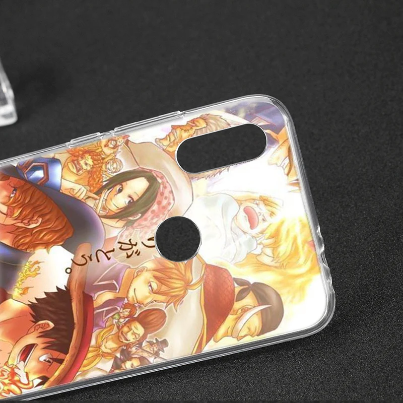 Аниме One Piece Ace Мягкий силиконовый чехол для Xiaomi Redmi K20 7 7A 5 5Plus 6 6A S2 Note 8 Pro Модный