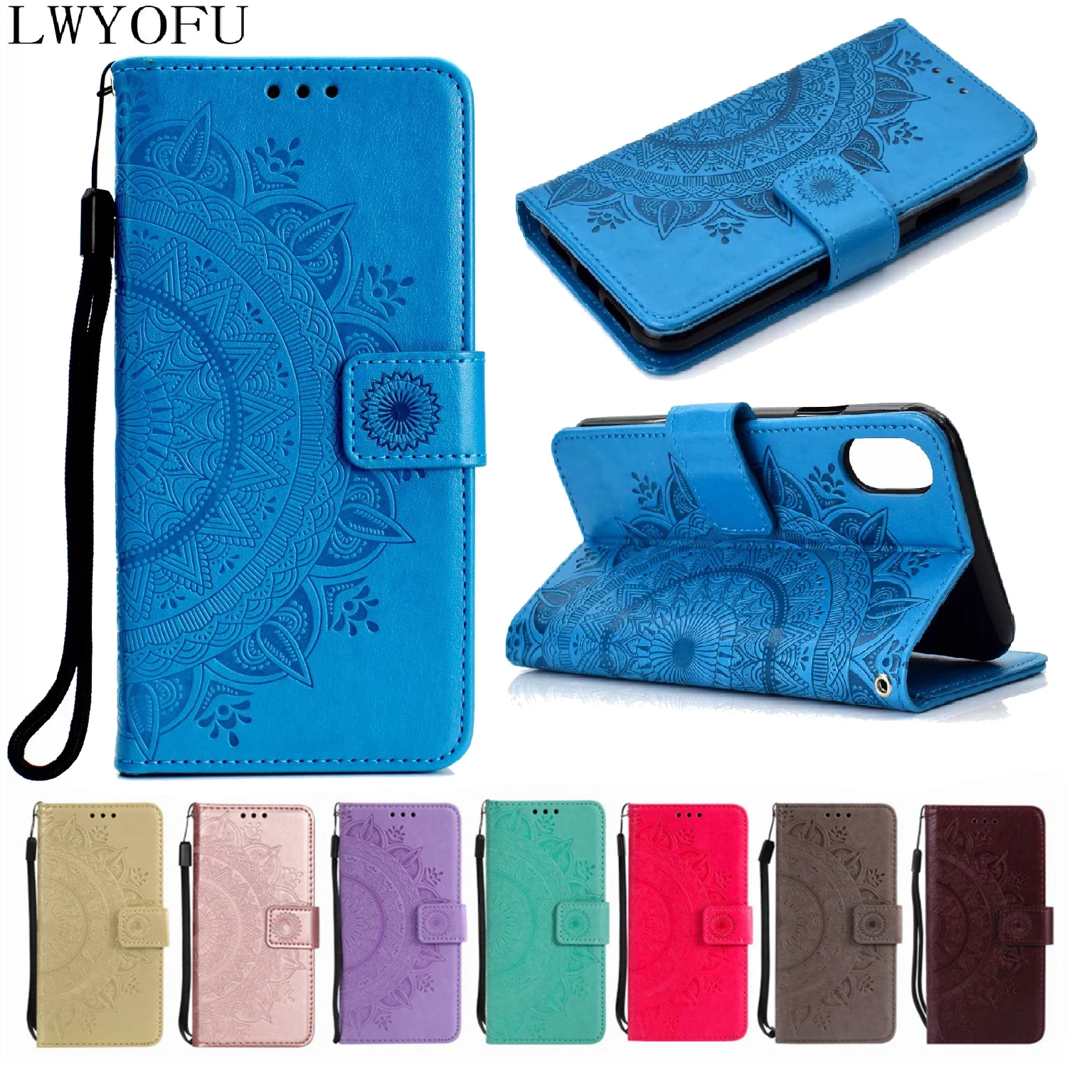 

Deluxe Flap PU Leather Case for Xiaomi 8 Lite F1 6X Redmi 4X 5A 5 Plus Note 7 5 6 Pro 7A K20 Pro Card Slot Wallet Phone Case