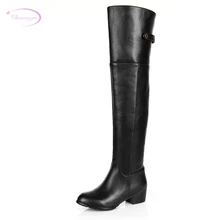 Chainingyee/пикантные высокие сапоги ручной работы из натуральной кожи на заказ; женские сапоги для верховой езды на молнии с заклепками