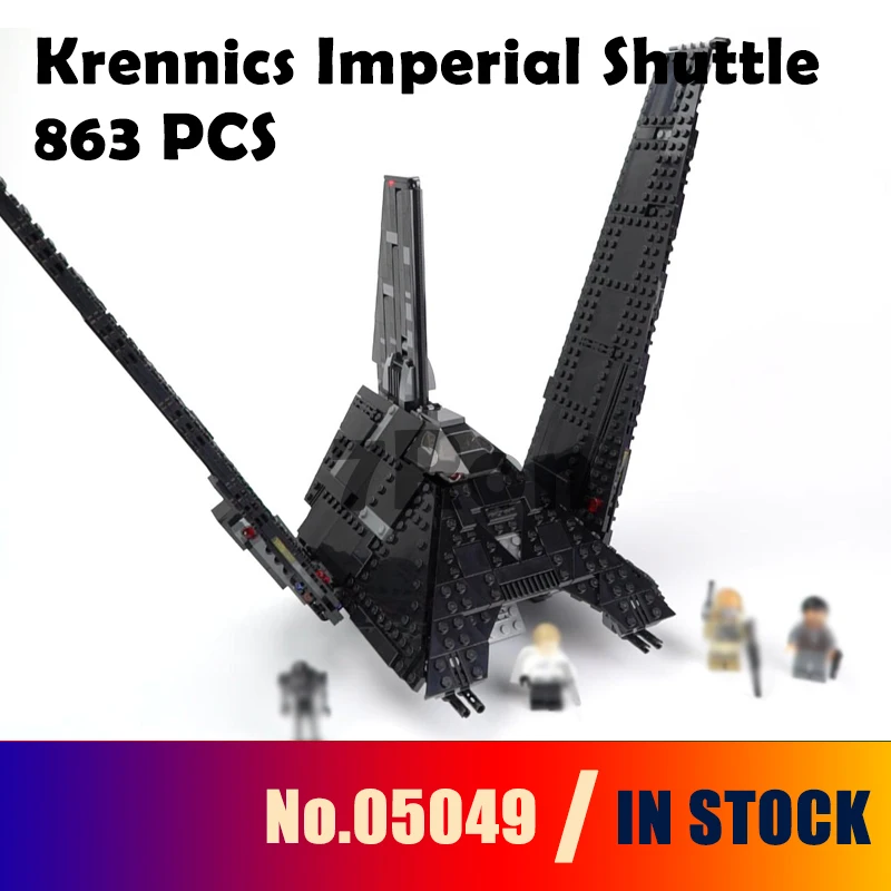 

Model Building Toys hobbies Blocks set 05049 Star series wars Krennics Imperial Shuttle Compatible with lego 75156 for children
