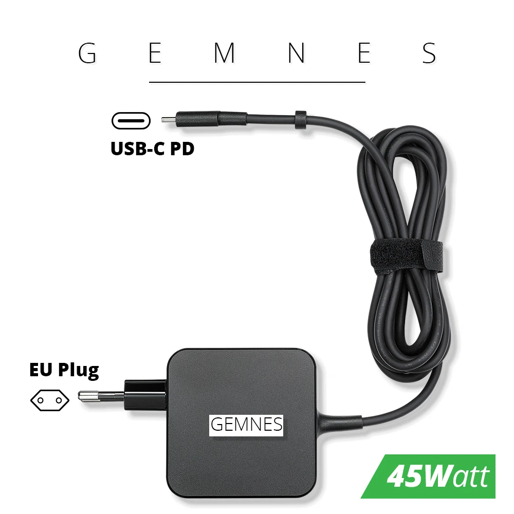 Universal 45W 20V 2.25A USB Type C Laptop Mobile Phone Power Adapter Charger for Asus Lenovo HP Dell Xiaomi Huawei ADP-45EW A
