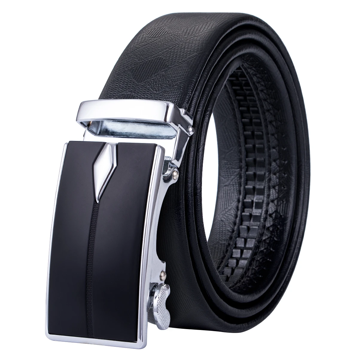 

Brand Designer Men Belt High Quality Genuine Leather Belts for Men Alloy Business Suit Automatic Buckles Belts PD-0011