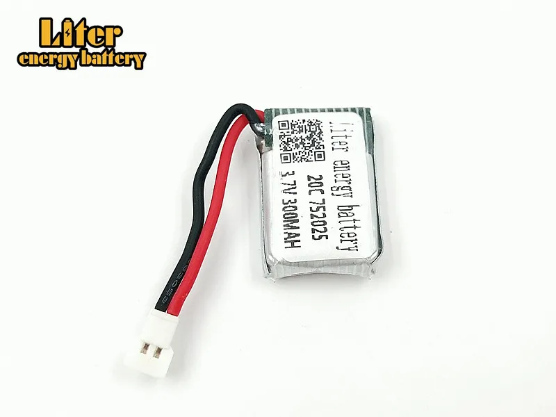 20 шт./лот 3 7 V 300mAh X4 X11 X13 пульт дистанционного управления Самолет батарея литиевая