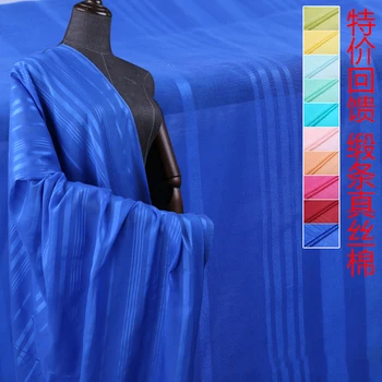 

Multicolored silk and cotton fabrics Satin strips, silk and cotton shirts, DIY silk fabrics
