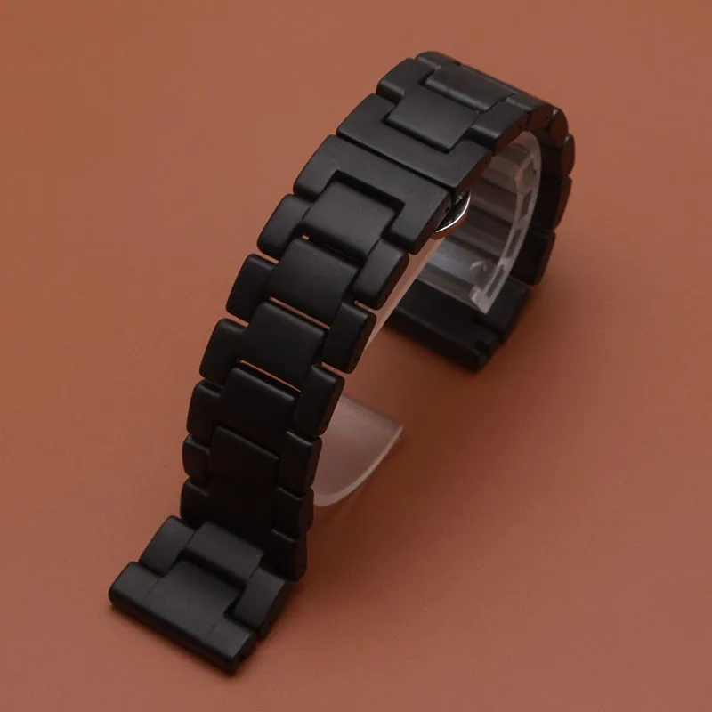 Из чистой керамики матовая керамика неполированный 20 мм 22 мм Керамика ремешок для samsung Шестерни S3 высокое качество «Умные» наручные часы