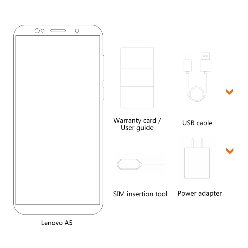 Global Firmware Lenovo A5 Original Multi-language Phone L18021 4G LTE 4000mAh 5.45 Inch 3GB RAM Andorid 8.1 Smartphone 13.0MP Global Firmware Lenovo A5 Original Multi-language Phone L18021 4G LTE 4000mAh 5.45 Inch 3GB RAM Andorid 8.1 Smartphone 13.0MP
