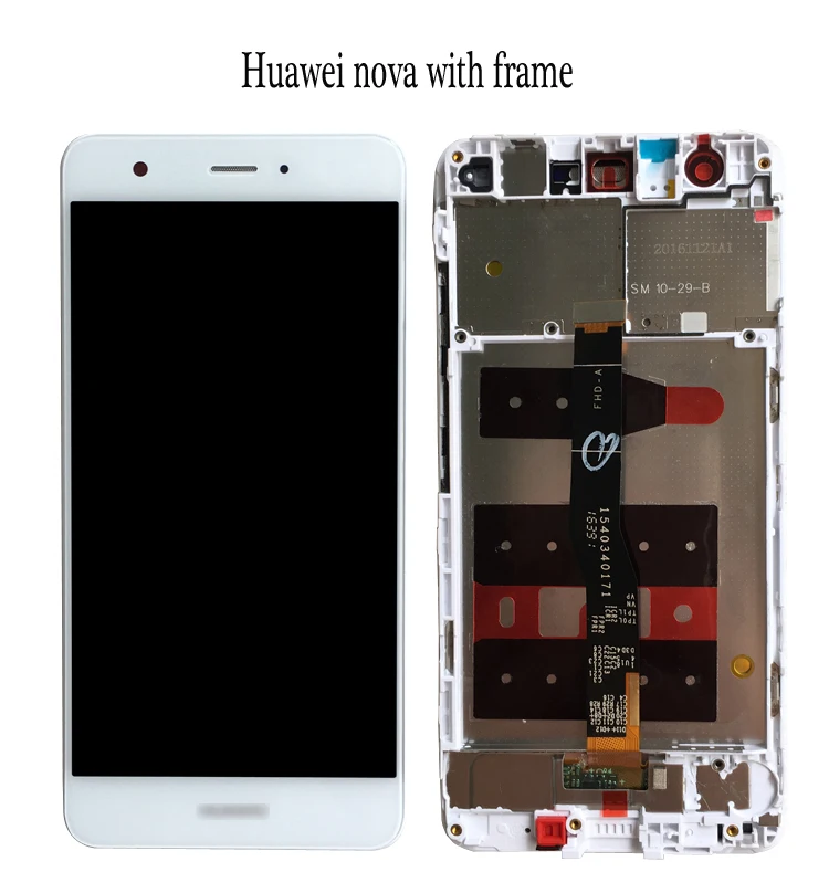 ЖК-дисплей для Huawei Nova CAZ-AL10 CAN-L13 CAN-L03 CAN-L12 CAN-L02 CAN-L11 с рамкой и сенсорным экраном |