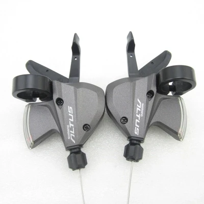 

Shimano Altus M370 9 Speed Shifter Trigger Set SL-M370 3X9 w/inner Cable
