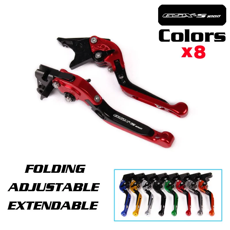 

CNC Folding Extendable Motorcycle Adjustable Brake Clutch Levers For Suzuki GSXS1000 GSX-S1000/F/ABS 2015-2016 15 16