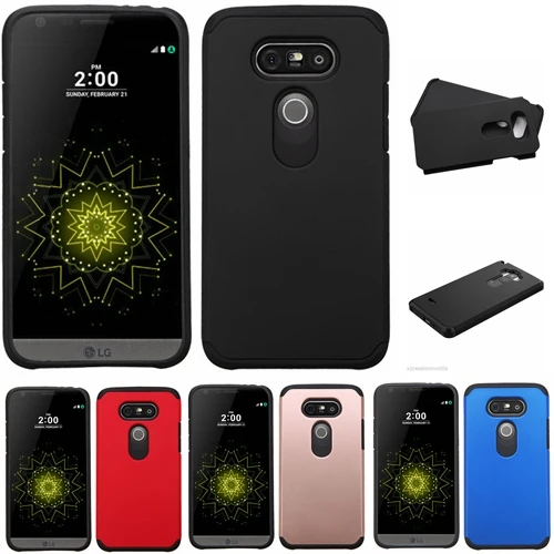 AtomBros Rubber Hybrid TPU + Plastic Shockproof Matte Heavy Duty Armor Case For LG G5 H830 H850 Cover Protective Phone Cases | Мобильные