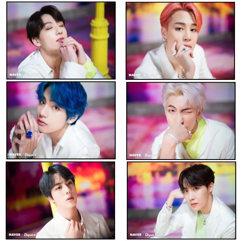 

2019 K-POP New style BTS Bangtan Boys New Ablum MAP OF THE SOUL:PERSONA Poster Coated Poster wall sticker room decor 2072