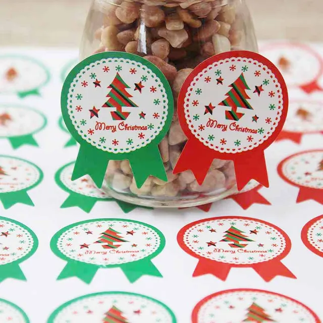 120pcs vintage christmas theme series badge design diy giftscandy faovrssouvenirs decoration seal - Vintage Christmas Gifts 120pcs vintage christmas theme series badge design diy giftscandy faovrssouvenirs decoration seal - Vintage Christmas Gifts