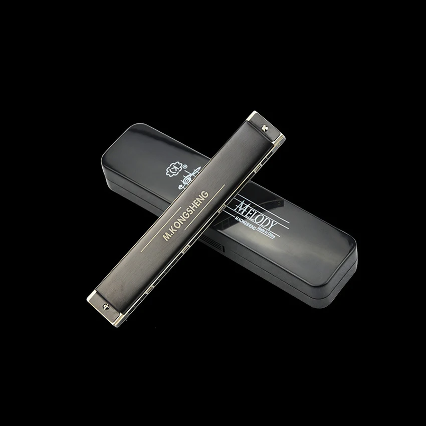 Качественная профессиональная гармоника KongSheng с 24 отверстиями G F E D A # C Tremolo
