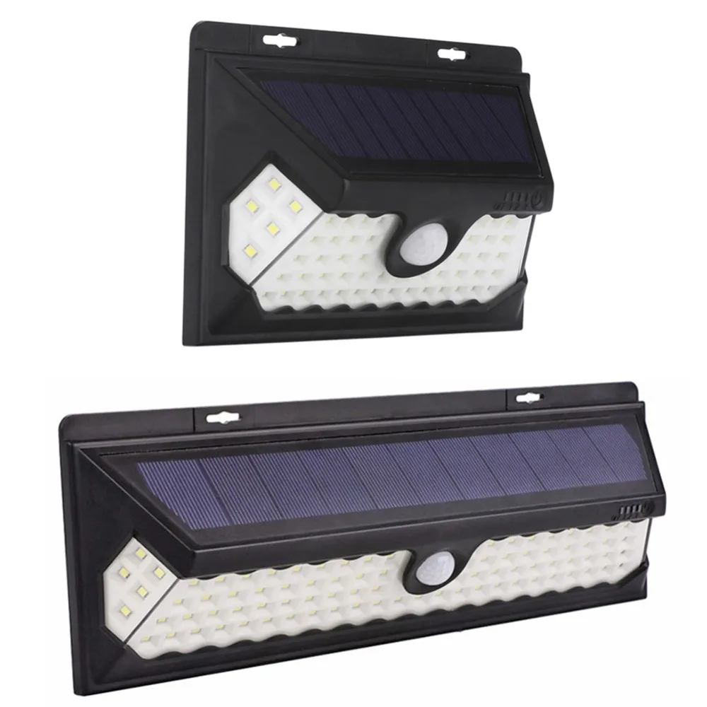 

66/118/136 LED Waterproof Solar Light Wall Lamp Outdoor Garden Light PIR Motion Sensor Emergency Security Wall Solar Lamp