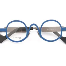 Чистый титан унисекс Ретро полный обод чистый титан прогрессивные мульти-фокусные линзы очки Рамка для очков для дальнозоркости дальние очки для чтения