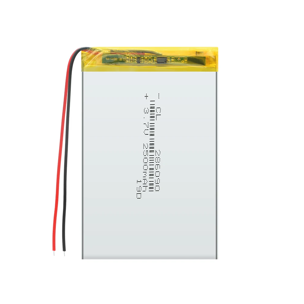 Supply lithium battery lithium polymer Rechargeable battery 286090 2500 mah 3.7 V For MP3 MP4 MP5 GPS PSP MID Bluetooth Headset