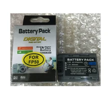 NP-FP50 NPFP50 NP FP50 NP-FP51 lithium batteries pack NP FP51 Digital camera Battery NP FP50 For SONY DCR-HC19 HC30 HC40 HC46