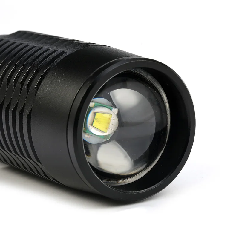 ZK20 T6 светодиодный фонарик 8000LM 5 режим torch light подходит 2 х 5000 mAh батареи