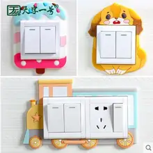 Защитный чехол для переключателя светящиеся переключатели наклейки настенные наклейки-переключатель наборы креативных огней украшения гостиной простые-87