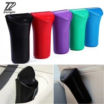 

ZD Car Garbage Can Trash Dust Case Umbrella Holder Bin for Alfa Romeo 159 156 Fiat 500 Citroen C4 C5 C3 Renault Duster Megane 2