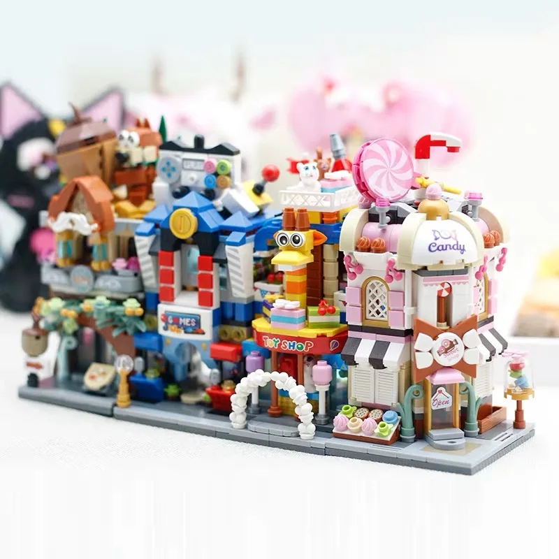 Mini LOZ Frozen Building Blocks Educational Toy Cartoon FUN Nano Assembly Gift