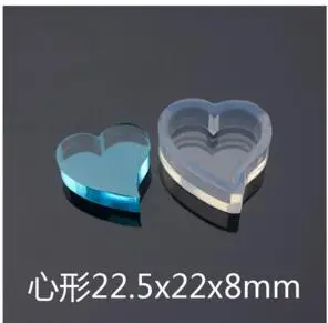 

Heart Silicone Mold love heart Mould for Pendant Jewelry Phone Case Decor Resin Fimo resin molds for jewelry