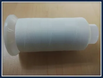 

New Large Spool Nylon Glow in the Dark Thread Filament Luminous Sewing Embroidery Thread 2500 Yards Each ,White 150d/2 ,Washable