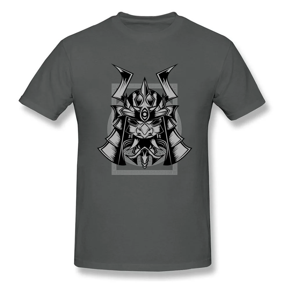 Samurai Head Tshirts Company Short Sleeve Print 100% Cotton Crew Neck Men Tops Tees Casual Tshirts Mother Day Drop Shipping Samurai Head carbon