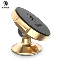 Baseus 360 Degree Universal Car Holder Magnetic Air Vent Mount Mobile Phone Holder For PC GPS Cell Phone Paste Car Holder Stand