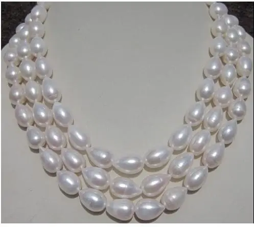 50 &quot HUGE 11-13MM AAA++south sea WHITE BAROQUE PEARL NECKLACE 14K | Украшения и аксессуары