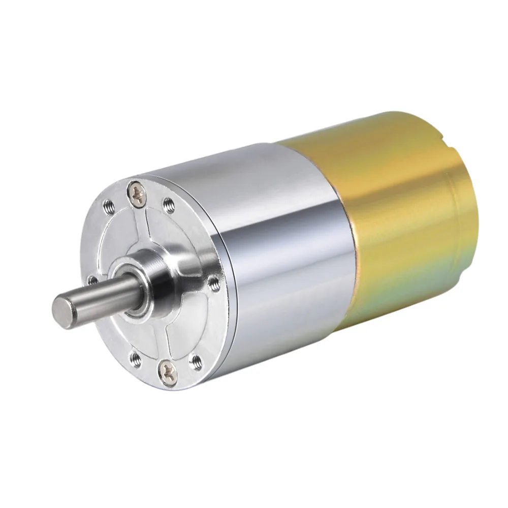 

UXCELL Hot Sale 1PCS DC ZGB37RG Gear Motor 24V 20RPM 7.2W 15x5.9mm DShaft High Torque Reduction Gearbox Eccentric Output for M3