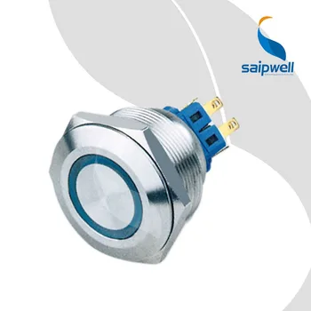 

Self Locked Type 28mm Mini Push Button Switch /Flat Shape l Enclosed Button Switch with LED Night Light (SP28-A1)