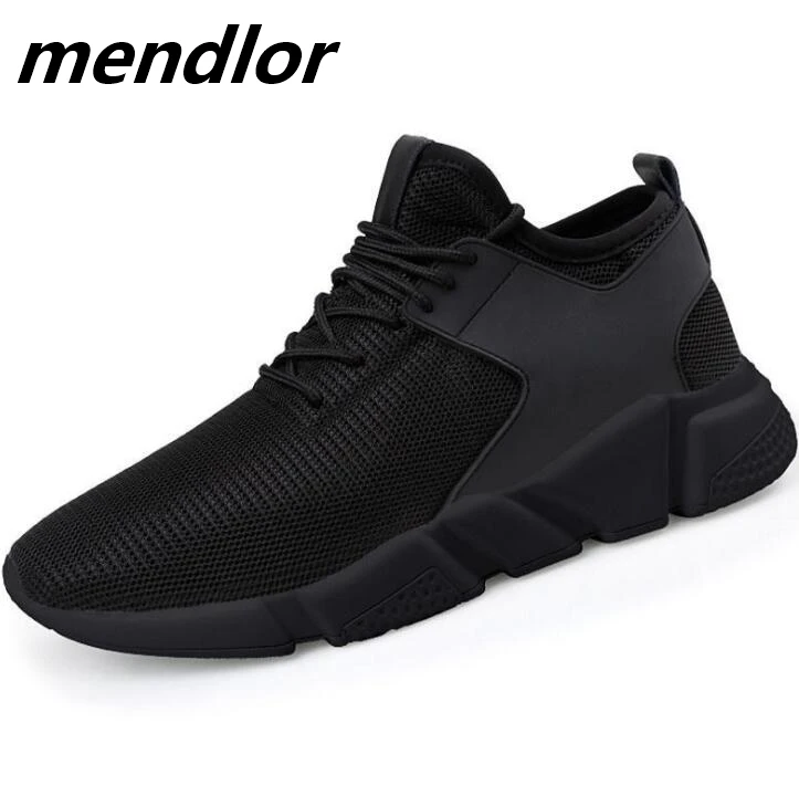 

Casual Shoes Men For Sneakers Mesh Male Adult Trainers Tenis Masculino Adulto Krasovki Ultra Breathable Footwear Black Shoes