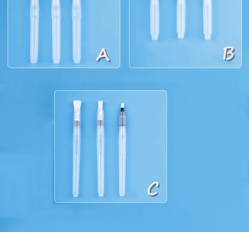 YDNZC многоразовая Акварельная кисть, набор ручек, художественная профессиональная водная кисть, ручка для хранения водяных чернил, кисть для маркера, графические Канцтовары