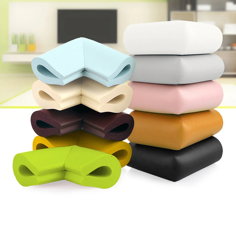 8 Pcs Baby Crashproof U-shaped Table Angle Cushions Anti-collision Safety Case