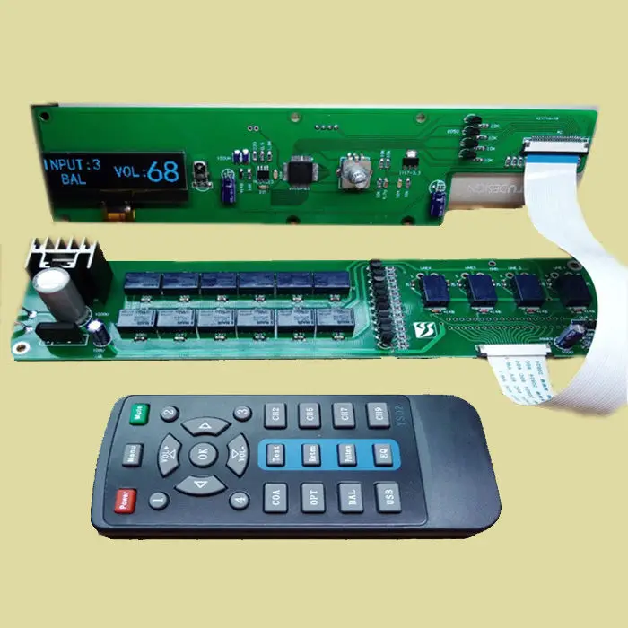 Soundtrack HIFI Sound Front Level Remote Control Digital Volume Control