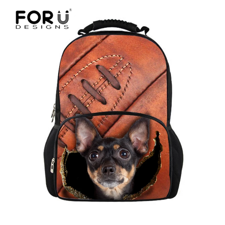 

FORUDESIGNS Harajuku Men Backpack for College Teenager Boys Backpacks School Bags Fashion Women 3D Animals Bagpack Mochila Bag