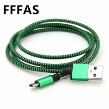 20cm Short Nylon Micro USB Cable Charger Charging wire for Samsung Meizu SONY HTC Android Mobile Phone 1m 2m 3m Long Power bank