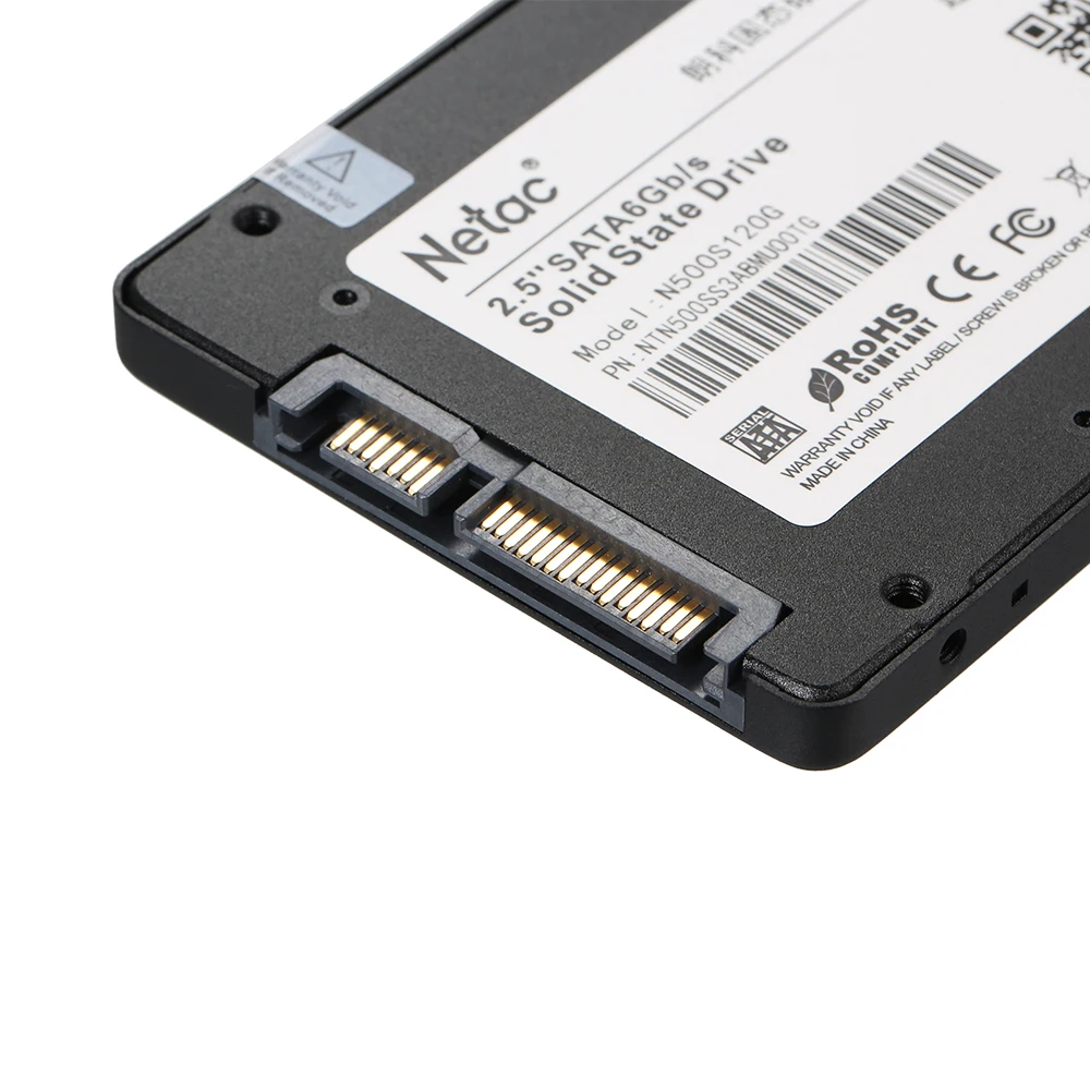 Netac N500S 60 ГБ 120 ГБ 240 ГБ 320 ГБ SATA6Gb/s 2,5 дюйма твердотельный накопитель SATA 3 SSD HD Dist для ноутбуков настольных ПК