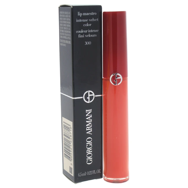 Lip Maestro Intense Velvet Color - # 300 Flesh by Giorgio Armani for Women - 0.22 oz Lip Gloss