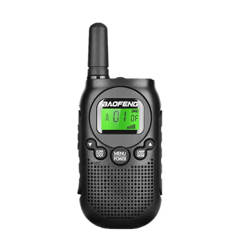 2pcs 2019 Newest License Free BAOFENG Two Way Radio BF T6 Walkie Talkie T6 Mini Kids 2