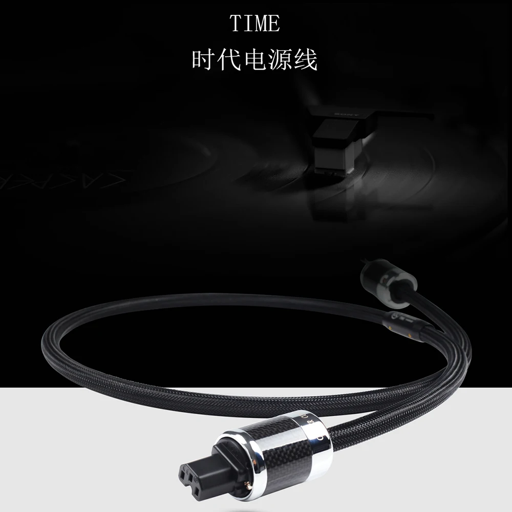 Copper Colour CC TIME audiophile power cable Hi-Fi Power cord 1.5M US Plug_02