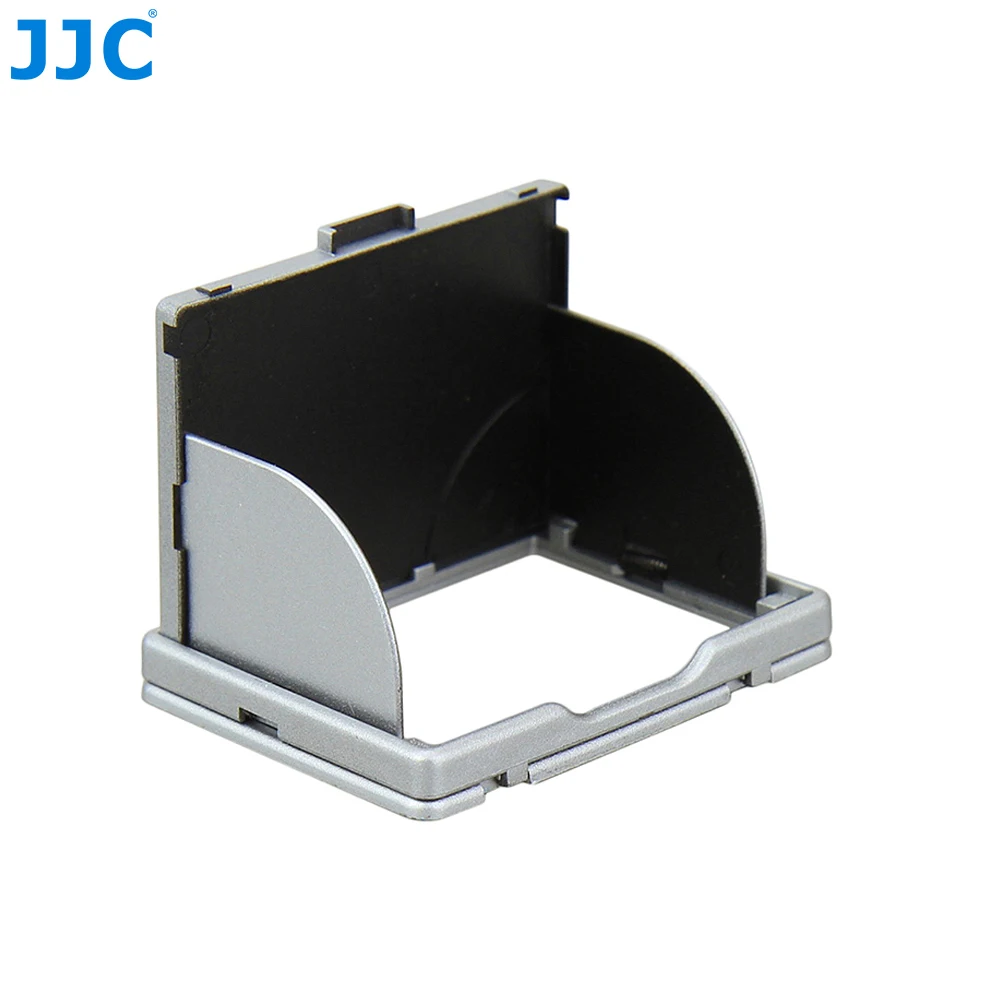 

JJC 2.7 and 2.8 inch Universal LCD Hood Protector Black Silver Cover Camera Display Screen Double Proctor