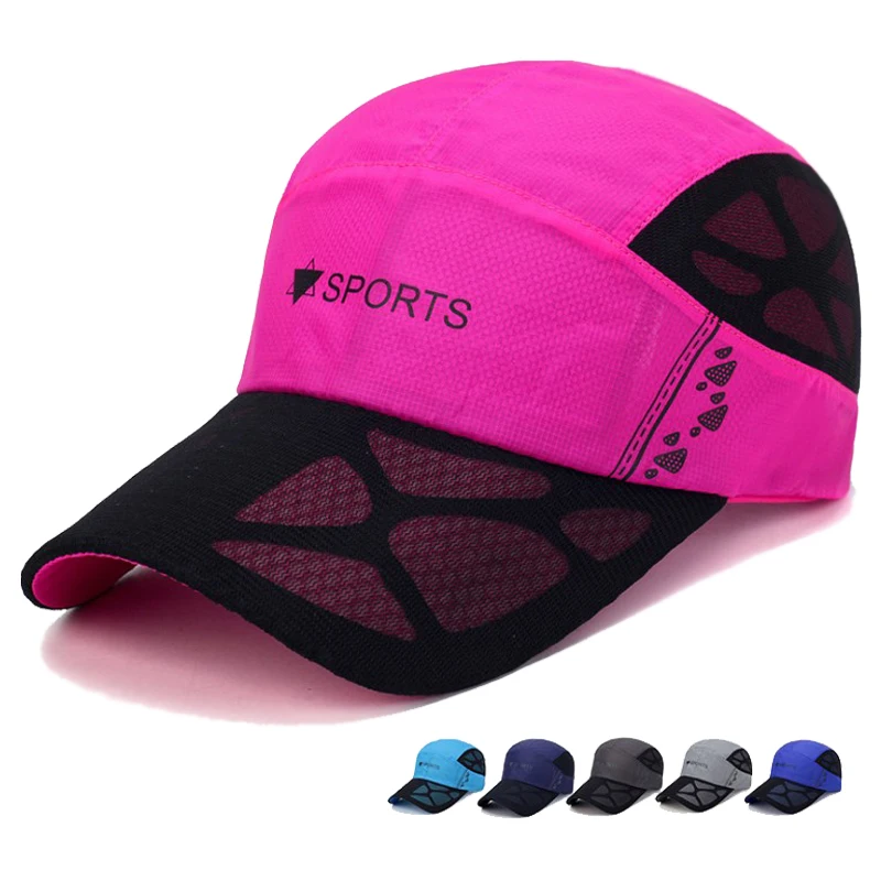 

Spring And Summer New Style Fashion Sports Quick-Drying Baseball Cap Sun Protection Outdoor Fishing Couple Sun Hat
