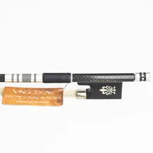 VingoBow 4/4 размер углеродного волокна скрипки Лук Pernambuco производительность натуральный конский волос для высокого уровня плеер 116 в модель