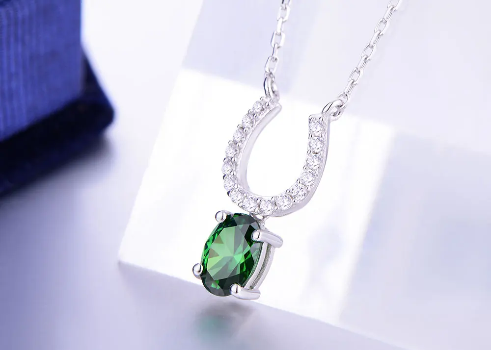 silver emerald pendants CANL00386SB-1 (3)